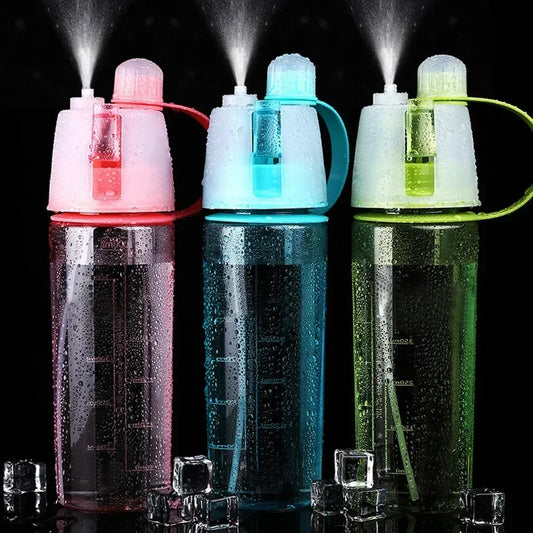 💧 Gourde Brumisateur Sport – 600 ml